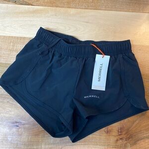 NWT Merrell Trail Running short - JWF26561-010 - black XS
